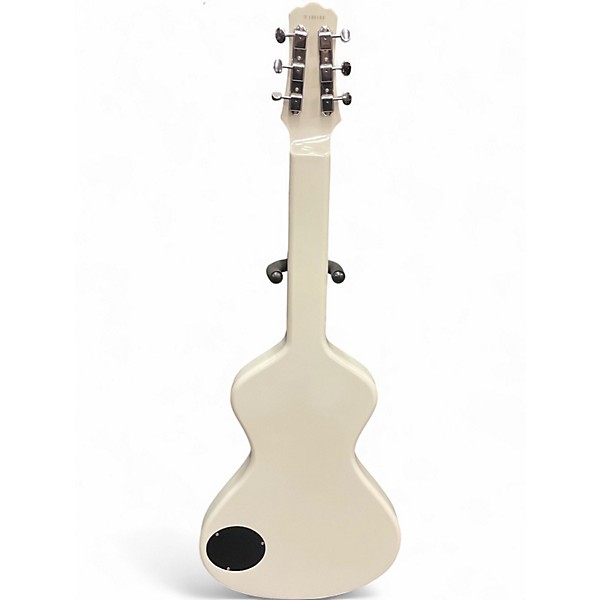 Used Asher Guitars & Lap Steels Electro Hawaiian Junior white Lap Steel
