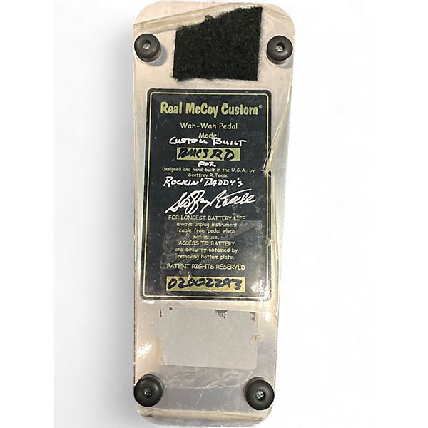 Used Rmc CUSTOME BUILT WAH WAH Effect Pedal