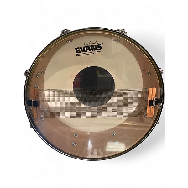 Used Gretsch Drums 6X14 Catalina Club Series Snare YELLOW SATIN FLAME Drum