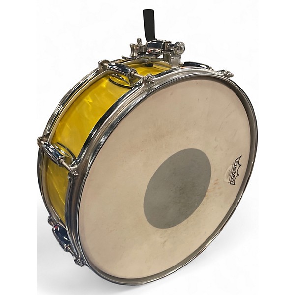Used Gretsch Drums 6X14 Catalina Club Series Snare YELLOW SATIN FLAME Drum