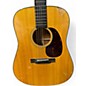 Used Martin D18 Natural Acoustic Guitar