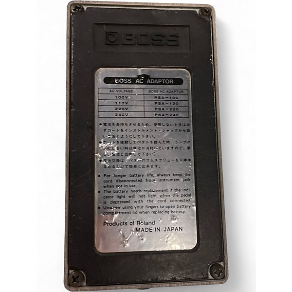 Used BOSS DS2 Turbo Distortion Effect Pedal