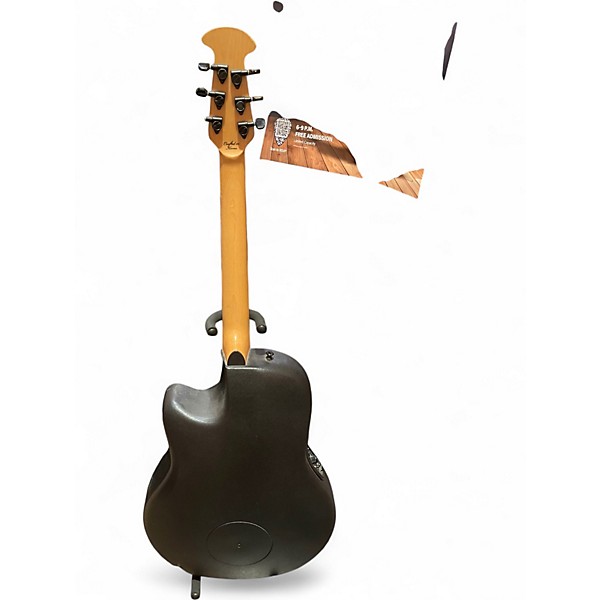 Used Ovation 1778TX-5 Elite Black Acoustic Electric Guitar