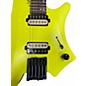 Used Agile EXOGENESIS HEADLESS 6 STRING NEON YELLOW Solid Body Electric Guitar