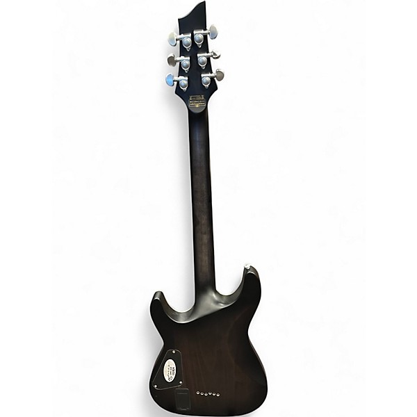 Used Schecter Guitar Research C1 Platinum Trans Gray Solid Body Electric Guitar