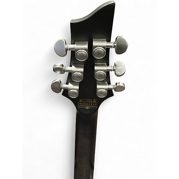 Used Schecter Guitar Research C1 Platinum Trans Gray Solid Body Electric Guitar