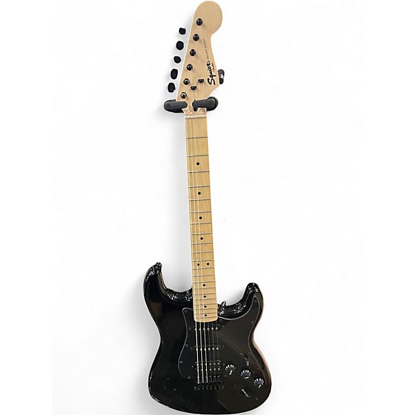 Used Squier Bullet Stratocaster Black Solid Body Electric