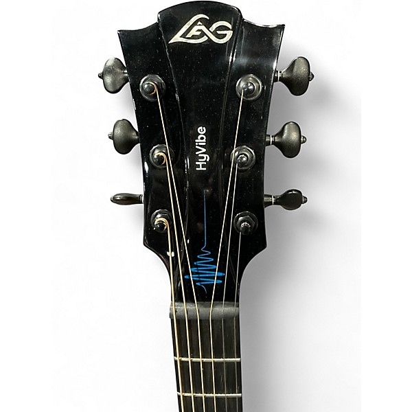 Used Lag Guitars THV30DCE Natural Acoustic Guitar