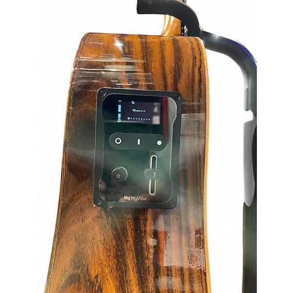 Used Lag Guitars THV30DCE Natural Acoustic Guitar