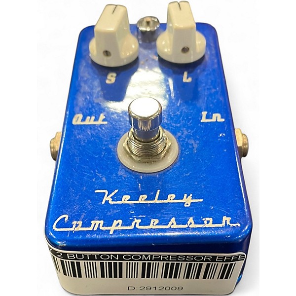Used Keeley 2 Button Compressor Effect Pedal