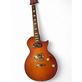 Used Eart EGLP-610 2 Tone Sunburst Solid Body Electric Guitar