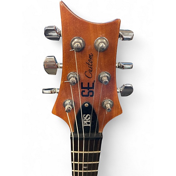 Used PRS SE Custom 22 Semi-Hollowbody Natural Hollow Body Electric Guitar