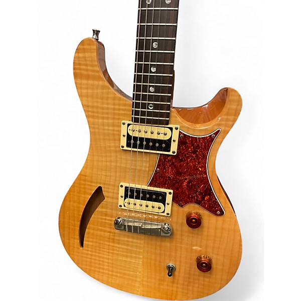 Used PRS SE Custom 22 Semi-Hollowbody Natural Hollow Body Electric Guitar