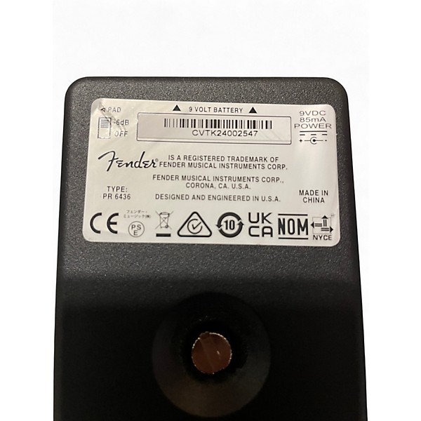 Used Fender BASSMAN COMPRESSOR Effect Pedal