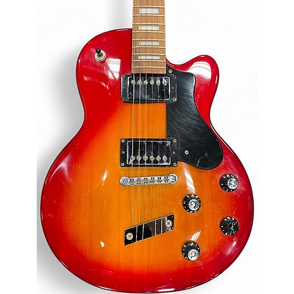 Used DeArmond M65C Cherry Sunburst Solid Body Electric Guitar