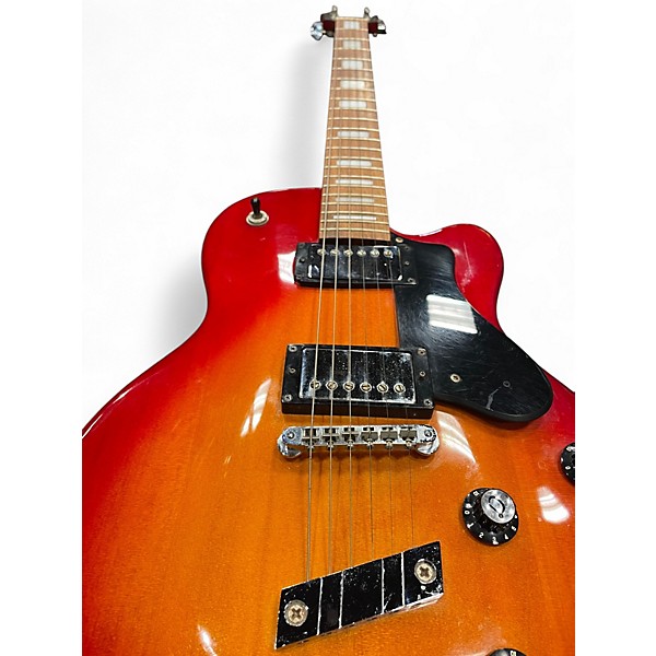 Used DeArmond M65C Cherry Sunburst Solid Body Electric Guitar