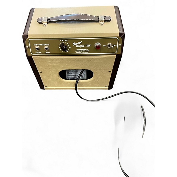 Used Fender Champion 600 5W 1X6 Tube Guitar Combo Amp