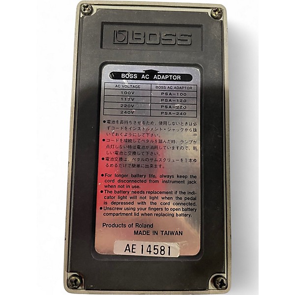 Used BOSS LM2B Bass Limiter Pedal