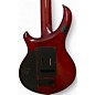 Used Ernie Ball Music Man Majesty 7 Crimson Red Trans Solid Body Electric Guitar