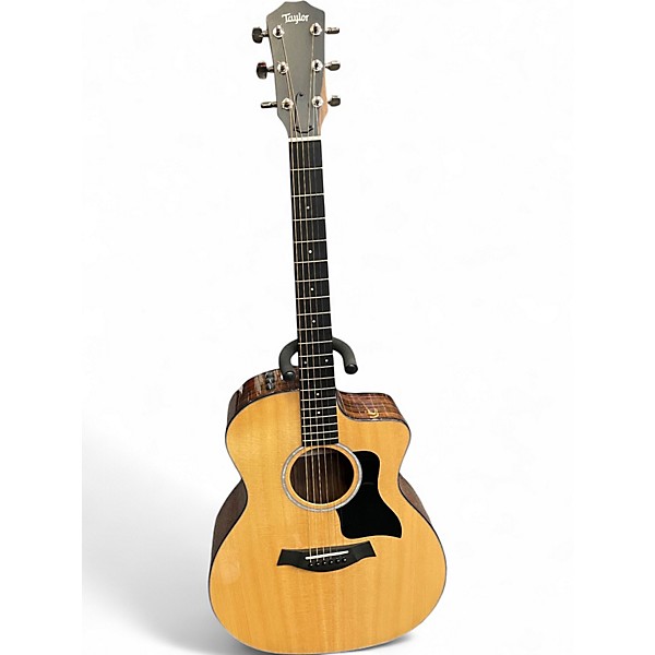 Used Taylor 214ce Plus Natural Acoustic Electric Guitar