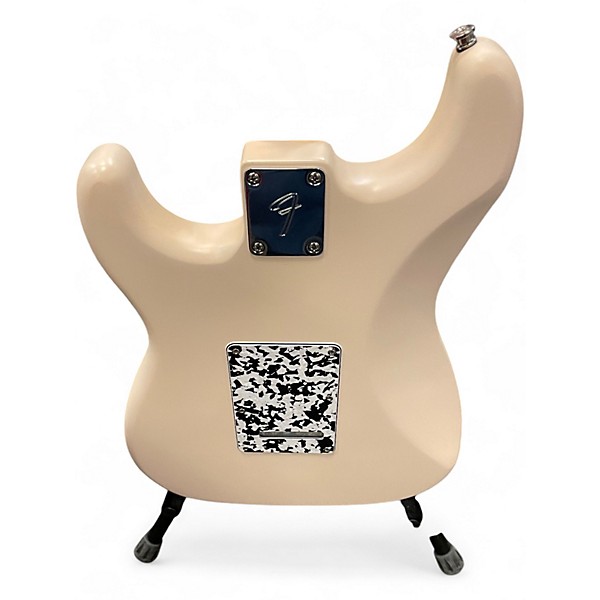 Used Fender ST-57 STRATOCASTER SATIN WHITE Solid Body Electric Guitar