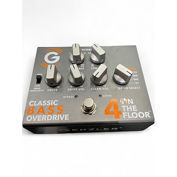 Used Genzler Amplification 4 in the floor Effect Pedal