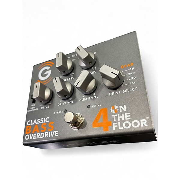 Used Genzler Amplification 4 in the floor Effect Pedal
