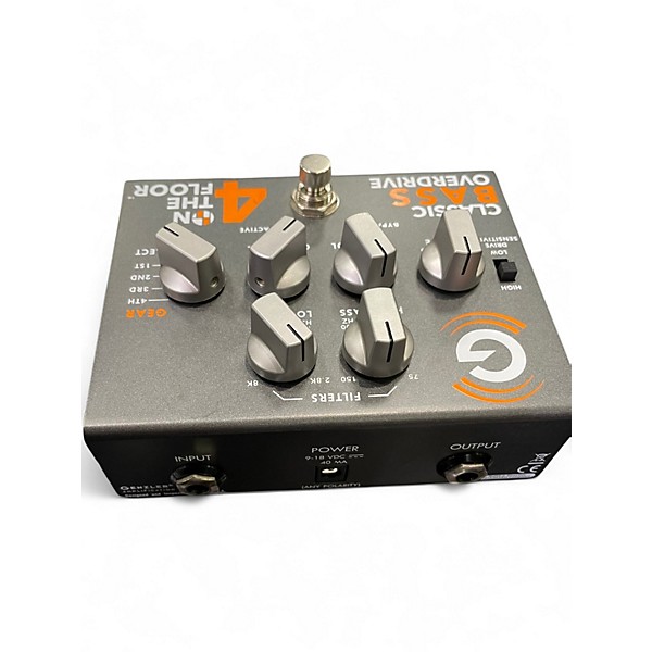 Used Genzler Amplification 4 in the floor Effect Pedal