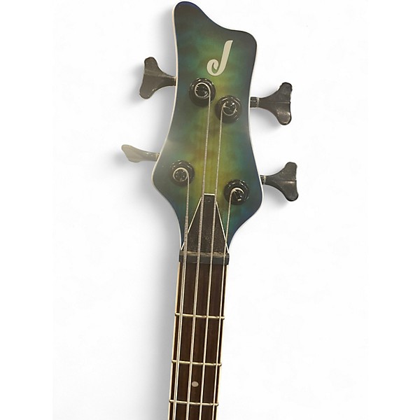 Used Jackson X SERIES SPECTRA AMBER BLUE BURST Electric Bass Guitar