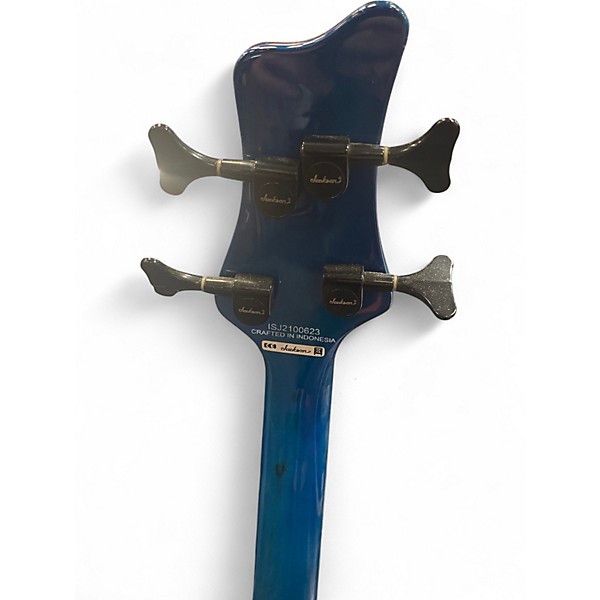 Used Jackson X SERIES SPECTRA AMBER BLUE BURST Electric Bass Guitar