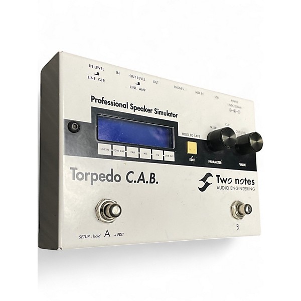 Used Two Notes AUDIO ENGINEERING TORPEDO CAB Pedal