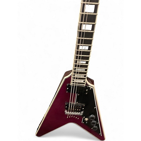 Used Schecter Guitar Research V1 Limited Pink Solid Body Electric Guitar