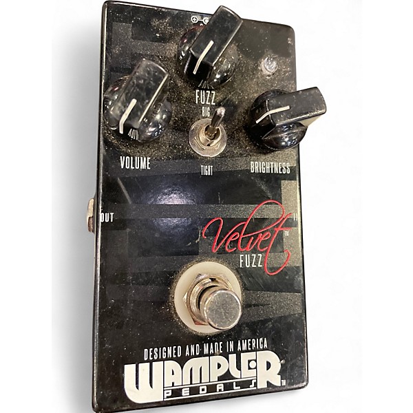 Used Wampler Velvet Fuzz Effect Pedal