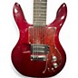 Used Ampeg AMG100 Trans Red Solid Body Electric Guitar