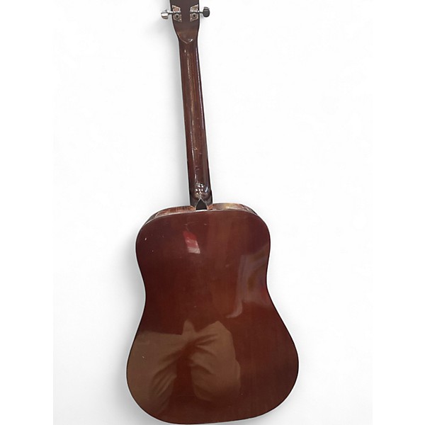 Vintage 1960s Hohoner contessa Antique Natural Acoustic Electric Guitar