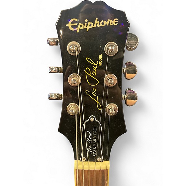 Used Epiphone Les Paul Standard Pro 2 Color Sunburst Solid Body Electric Guitar