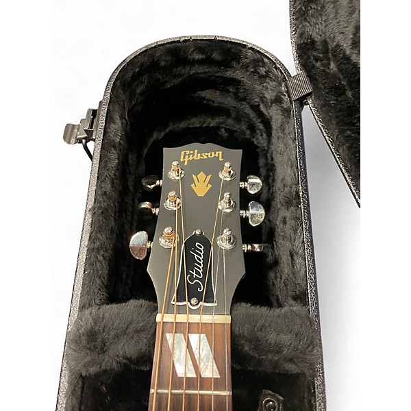 Used 2025 Gibson Hummingbird Studio 2 Tone Sunburst Acoustic Guitar