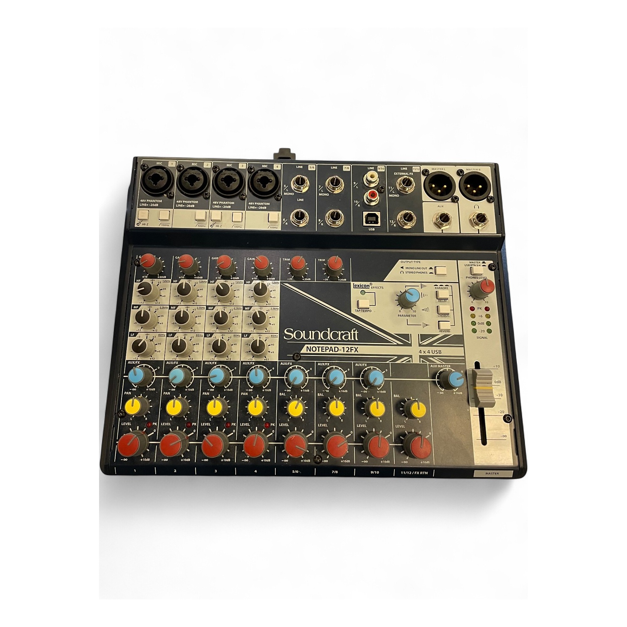 Used Soundcraft NOTEPAD-12-FX Unpowered Mixer | Guitar Center