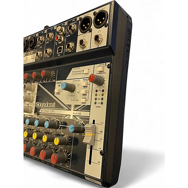Soundcraft Notepad 12FX サウンドクラフトミキサーUSED Used Soundcraft NOTEPAD-12-FX Unpowered Mixer | Guitar Center
