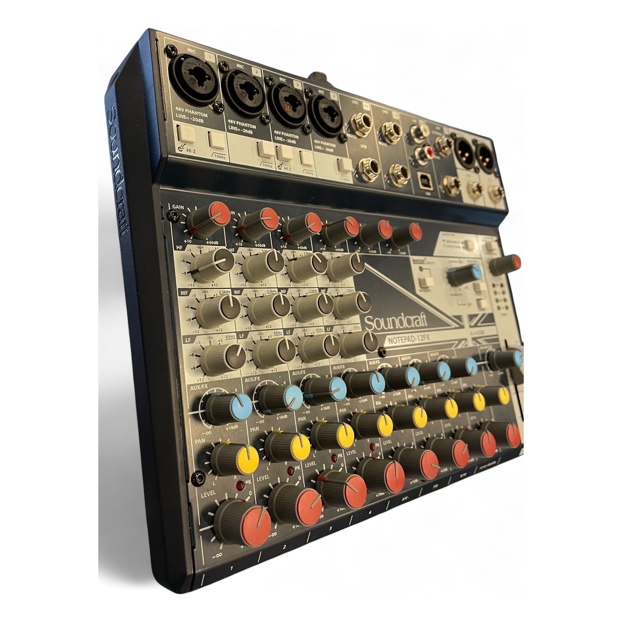 Soundcraft Notepad 12FX サウンドクラフトミキサーUSED Notepad-12FX | Soundcraft - Professional Audio Mixers | English