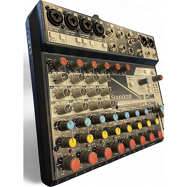 Soundcraft Notepad 12FX サウンドクラフトミキサーUSED Used Soundcraft NOTEPAD-12-FX Unpowered Mixer | Guitar Center