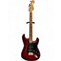 Used Fender Special Edition Player Stratocaster HSS Candy Red Burst Solid Body Electric Guitar thumbnail