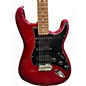 Used Fender Special Edition Player Stratocaster HSS Candy Red Burst Solid Body Electric Guitar