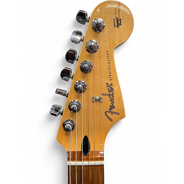 Used Fender Special Edition Player Stratocaster HSS Candy Red Burst Solid Body Electric Guitar