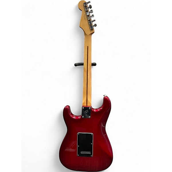 Used Fender Special Edition Player Stratocaster HSS Candy Red Burst Solid Body Electric Guitar