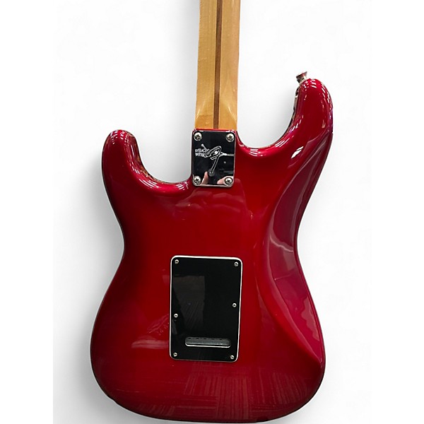 Used Fender Special Edition Player Stratocaster HSS Candy Red Burst Solid Body Electric Guitar