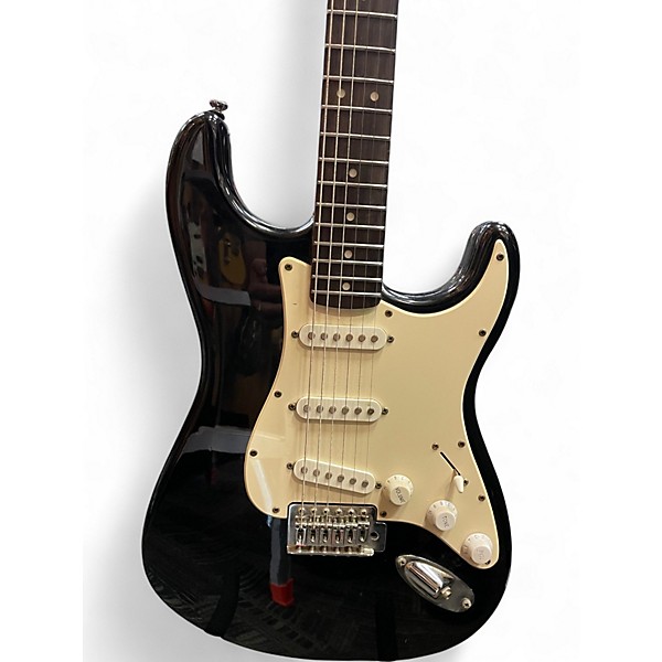 Used Squier Bullet Stratocaster Black Solid Body Electric