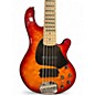 Used Lakland 55-02 Skyline Series 5 String RED YELLOW BURST Electric Bass Guitar