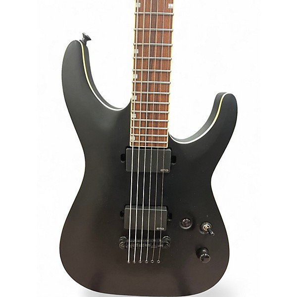 Used ESP MH-500B Satin Black Baritone Guitars