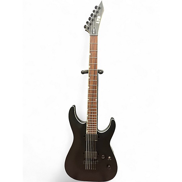 Used ESP MH-500B Satin Black Baritone Guitars